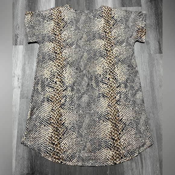 Texas True Threads Snakeskin Print Dress - Sz Women’s Large - Picture 3 of 7